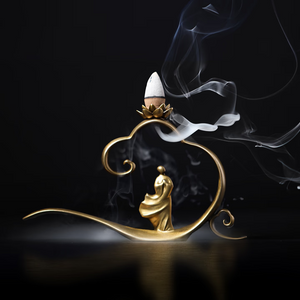 Luxury Brass Incense Burner acacuss