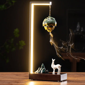 Luxury Led Incense Burner acacuss