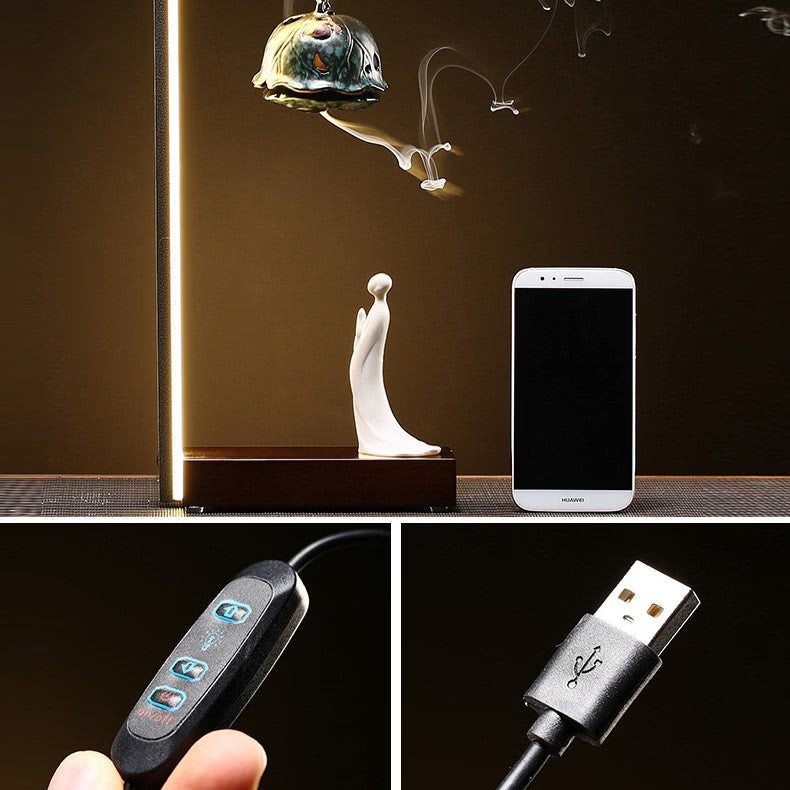 Luxury Led Incense Burner acacuss