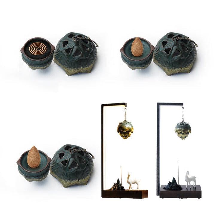 Luxury Led Incense Burner acacuss