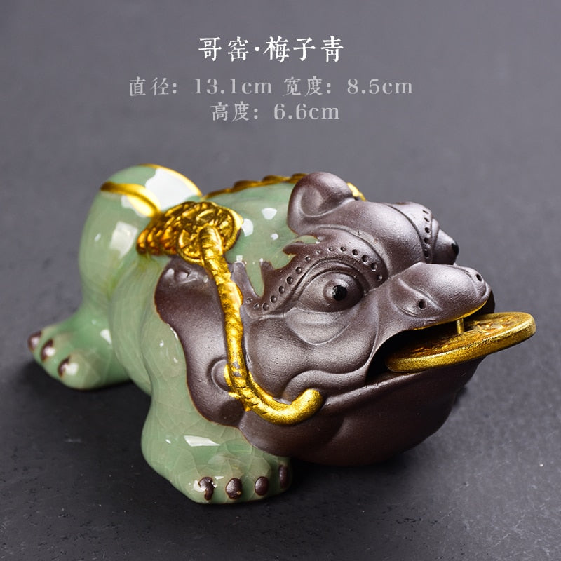 Mascot of Tea Pet Tea Accessories Home Decoration Gift Luck Home Furnishing Articles Teaware acacuss