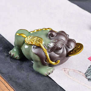 Mascot of Tea Pet Tea Accessories Home Decoration Gift Luck Home Furnishing Articles Teaware acacuss