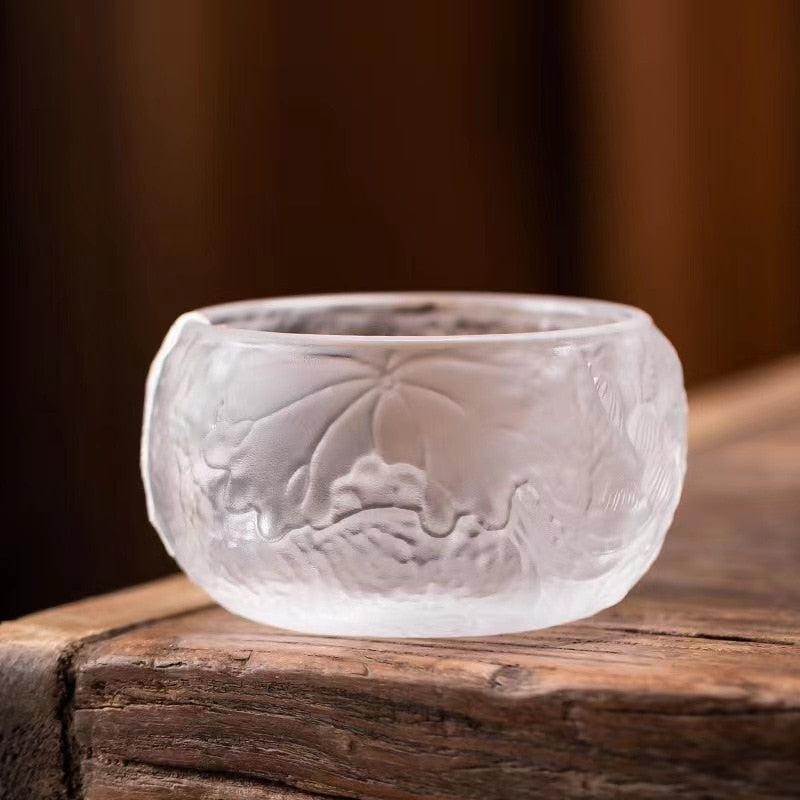 Master Cup Japanese Kung Fu Tea Cup Crystal Tea Bowl Personal Household Tea Cup Tea Set Wholesale Tea Cup acacuss
