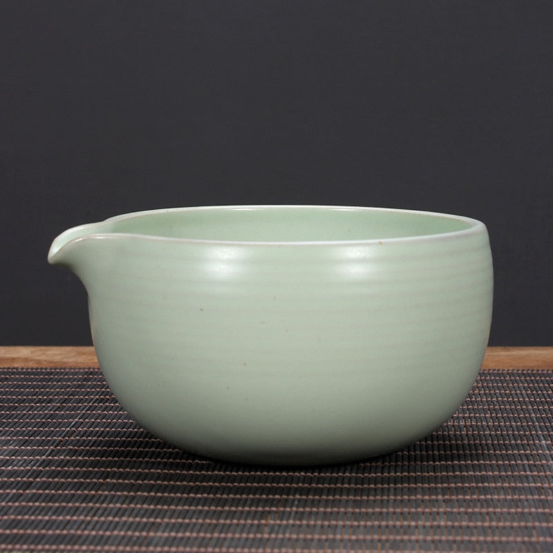 Matcha Bowl Japanese Matcha Ceramic Tea Bowl Retro Japanese Kung Fu Tea Set Tea Bowl Tea Set Accessories acacuss