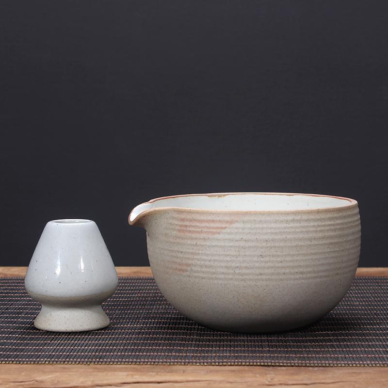 Matcha Bowl Japanese Matcha Ceramic Tea Bowl Retro Japanese Kung Fu Tea Set Tea Bowl Tea Set Accessories acacuss