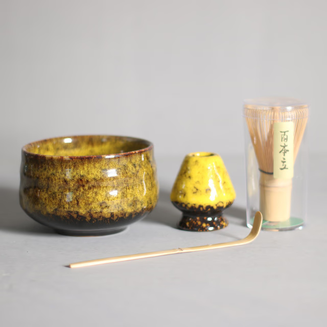 Matcha Bowl with Spout - acacuss