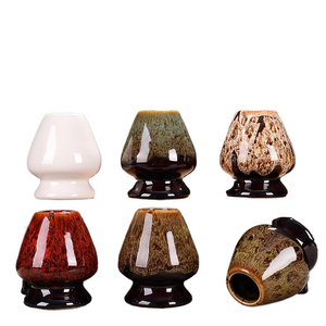 Matcha Set Ancient Chinese Tea Drinking Utensils Bamboo Tea Brush(Chasen) Ceramic Japanese Tea Ceremony Tea-making Accessories acacuss