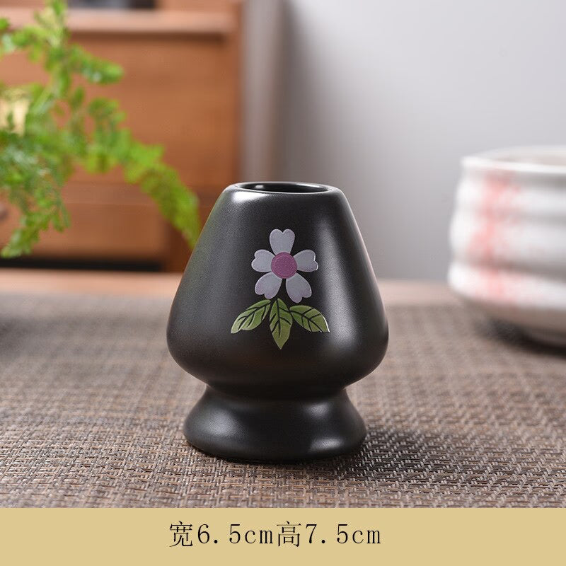 Matcha Set Ancient Chinese Tea Drinking Utensils Bamboo Tea Brush(Chasen) Ceramic Japanese Tea Ceremony Tea-making Accessories acacuss