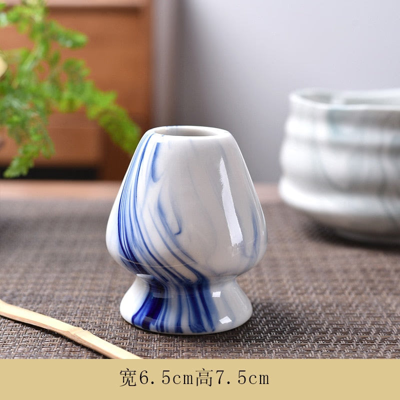 Matcha Set Ancient Chinese Tea Drinking Utensils Bamboo Tea Brush(Chasen) Ceramic Japanese Tea Ceremony Tea-making Accessories acacuss