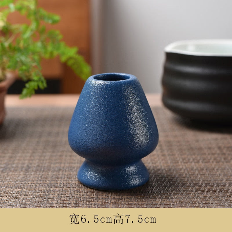 Matcha Set Ancient Chinese Tea Drinking Utensils Bamboo Tea Brush(Chasen) Ceramic Japanese Tea Ceremony Tea-making Accessories acacuss