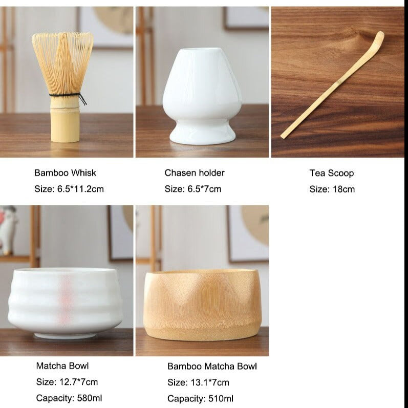 Matcha Whisk and Bowl Set - acacuss