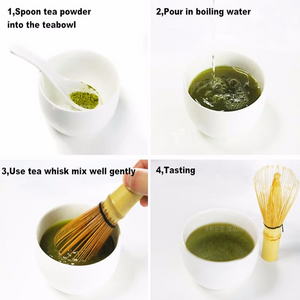 Matcha bowl and whisk - acacuss