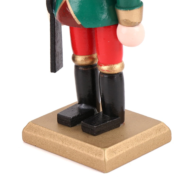 Merry Christmas Decoration Kids Nutcracker Soldier Doll Wooden Pendants New Year Decor Ornaments For Xmas Tree Decor acacuss