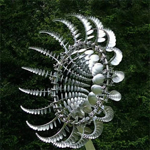 Metal Windmill Outdoor Wind Spinners Bohemian Garden Patio LAwn Decor Patio Decoration Metal Yard Decor Cool acacuss