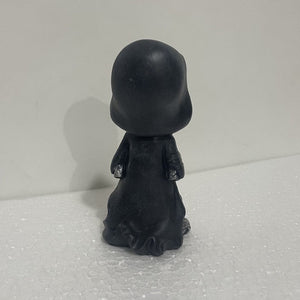 Mini Mechanical Reaper Skeleton Statue And Figurines Halloween Skeleton Doll Resin Ornament Desktop Car Room Decoration acacuss
