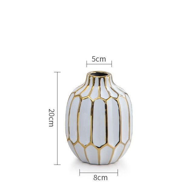 ACACUSS MID Century Modern Decor sculpture VASE Nordic Minimalist Decorative Ornaments Flower Arrangement -  Table centerpiece housewarming - ACACUSS