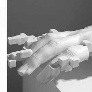 Modern Abstract Hand Decoration Resin Figure Simple Decoration In The Lobby of The Living Room home accessories acacuss