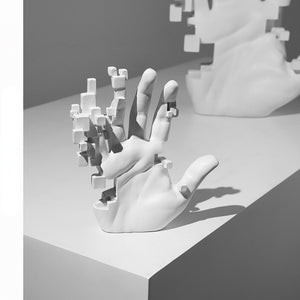 Modern Abstract Hand Decoration Resin Figure Simple Decoration In The Lobby of The Living Room home accessories acacuss