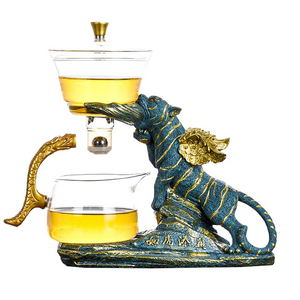 Modern Chinese Tea Set with Loose leaf tea infuser - acacuss