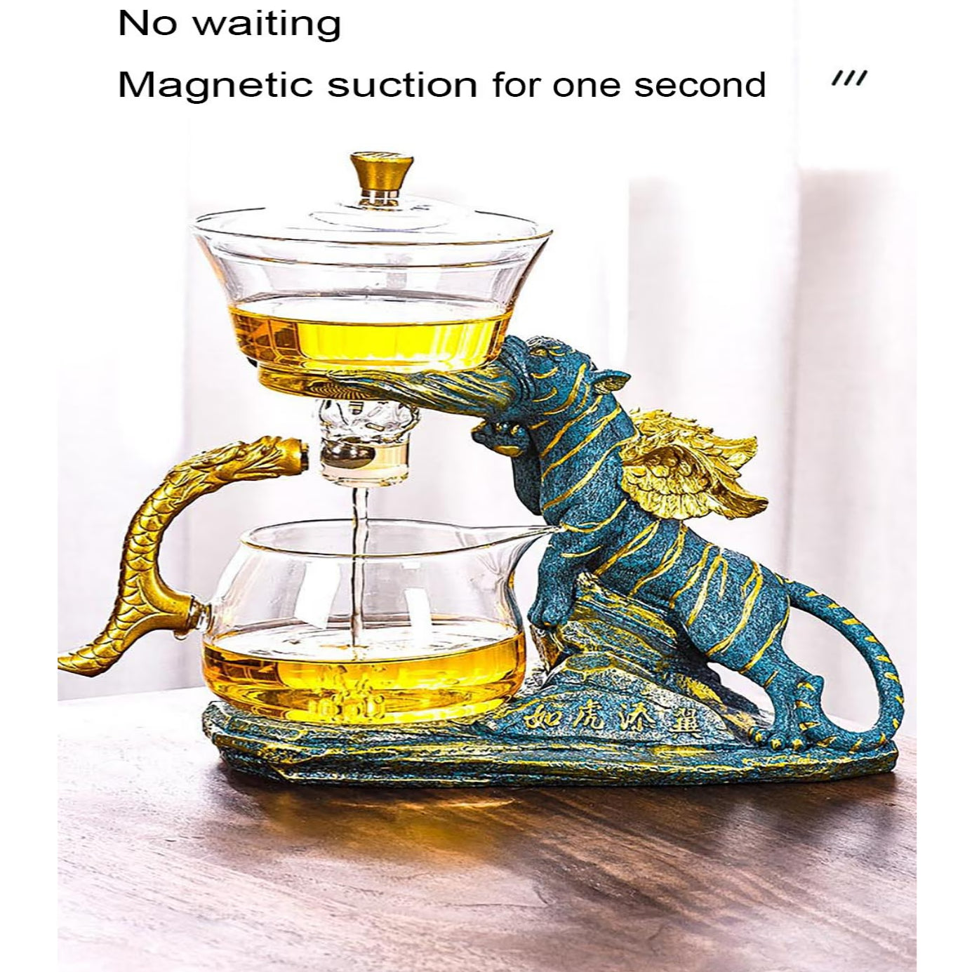 Modern Chinese Tea Set with Loose leaf tea infuser - acacuss