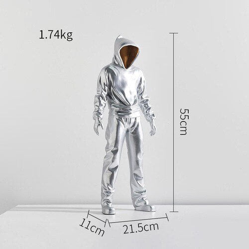 Modern Luxury Figurines for Interior Desktop Resin Ornaments for Home Aesthetic Room Decor Creative Living Room Decoration Gift acacuss