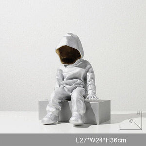 Modern Luxury Figurines for Interior Desktop Resin Ornaments for Home Aesthetic Room Decor Creative Living Room Decoration Gift acacuss
