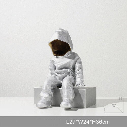 Modern Luxury Figurines for Interior Desktop Resin Ornaments for Home Aesthetic Room Decor Creative Living Room Decoration Gift acacuss