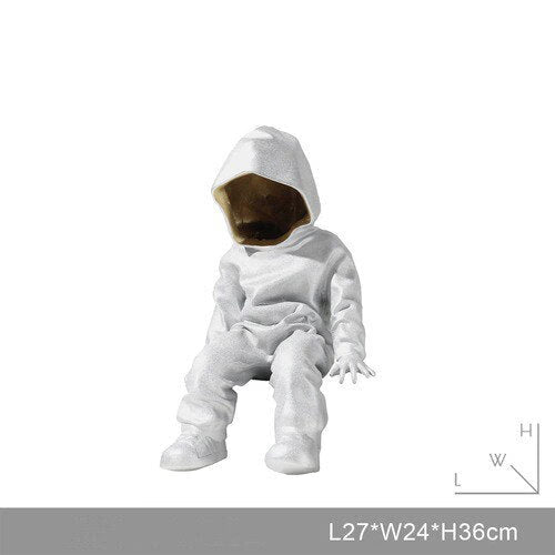 Modern Luxury Figurines for Interior Desktop Resin Ornaments for Home Aesthetic Room Decor Creative Living Room Decoration Gift acacuss