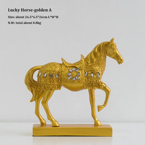 Modern Luxury Resin Crafts Figurines &amp; Miniatures Wine Rack, Sideboards Ornament, and Creative Interior Decorations acacuss