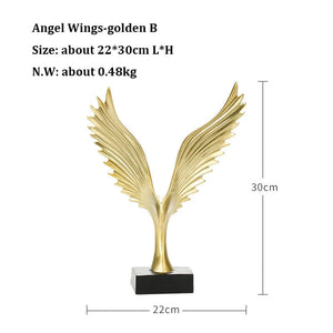 Modern Luxury Resin Crafts Figurines &amp; Miniatures Wine Rack, Sideboards Ornament, and Creative Interior Decorations acacuss
