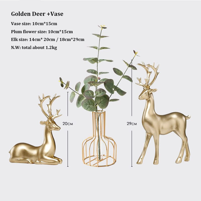 Modern Luxury Resin Crafts Figurines &amp; Miniatures Wine Rack, Sideboards Ornament, and Creative Interior Decorations acacuss