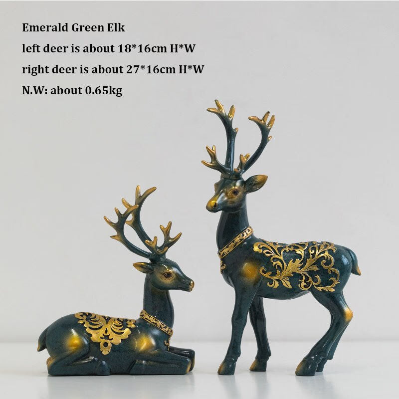 Modern Luxury Resin Crafts Figurines &amp; Miniatures Wine Rack, Sideboards Ornament, and Creative Interior Decorations acacuss