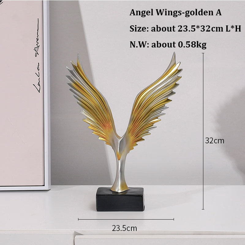 Modern Luxury Resin Crafts Figurines &amp; Miniatures Wine Rack, Sideboards Ornament, and Creative Interior Decorations acacuss