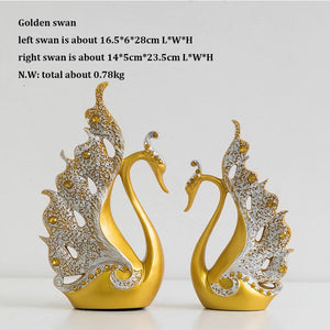 Modern Luxury Resin Crafts Figurines &amp; Miniatures Wine Rack, Sideboards Ornament, and Creative Interior Decorations acacuss