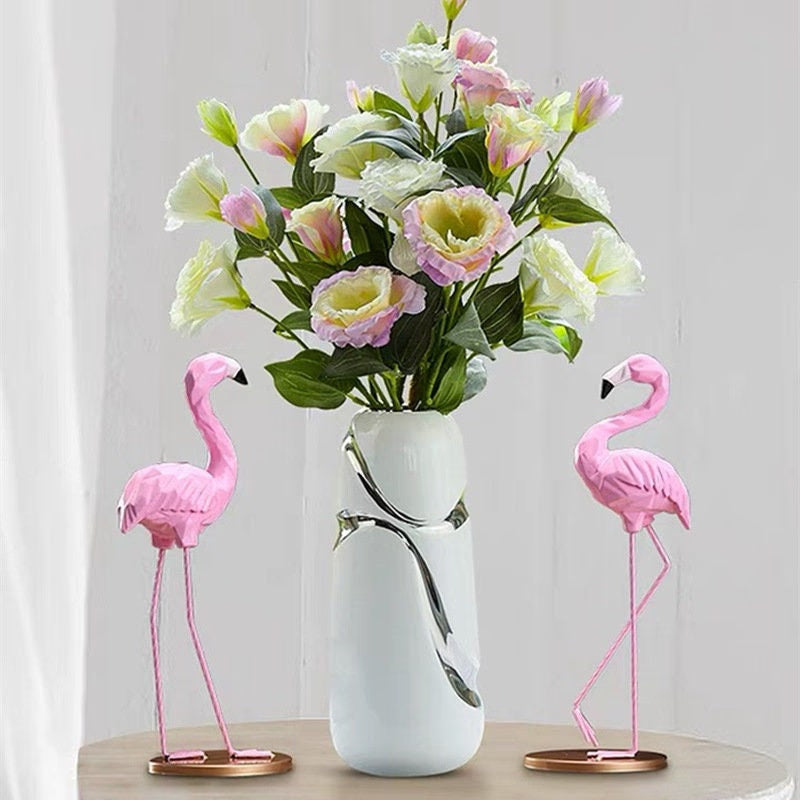 Modern Minimalist Decorative Ornaments Living Room Flower Arrangement - mid century modern decor vases - Table centerpiece housewarming Gift - ACACUSS
