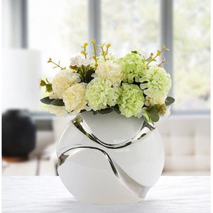 Modern Minimalist Decorative Ornaments Living Room Flower Arrangement - mid century modern decor vases - Table centerpiece housewarming Gift - ACACUSS