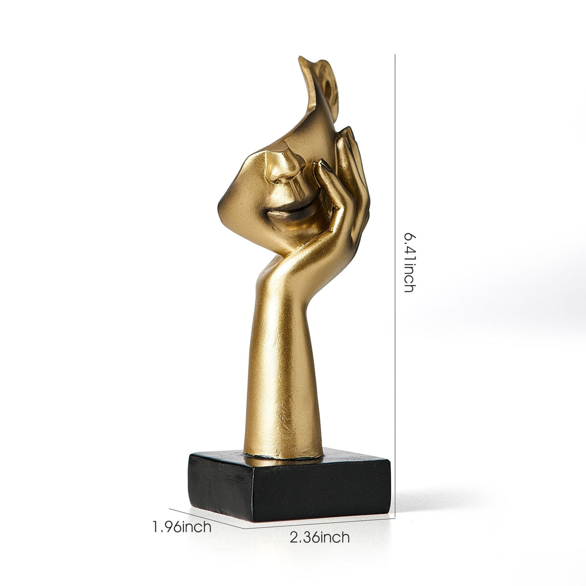 Modern Nordic Home Decor Human Face Miniatures Desk Accessories Thinker Sculptures Figurines Room Decoration Metal Figurine acacuss