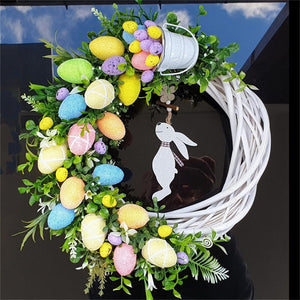 Moon Shaped Door Wreaths Halloween Decorations Welcome Sign Goth Roses Black Cats Garland Front Door Ornament Halloween Signs acacuss