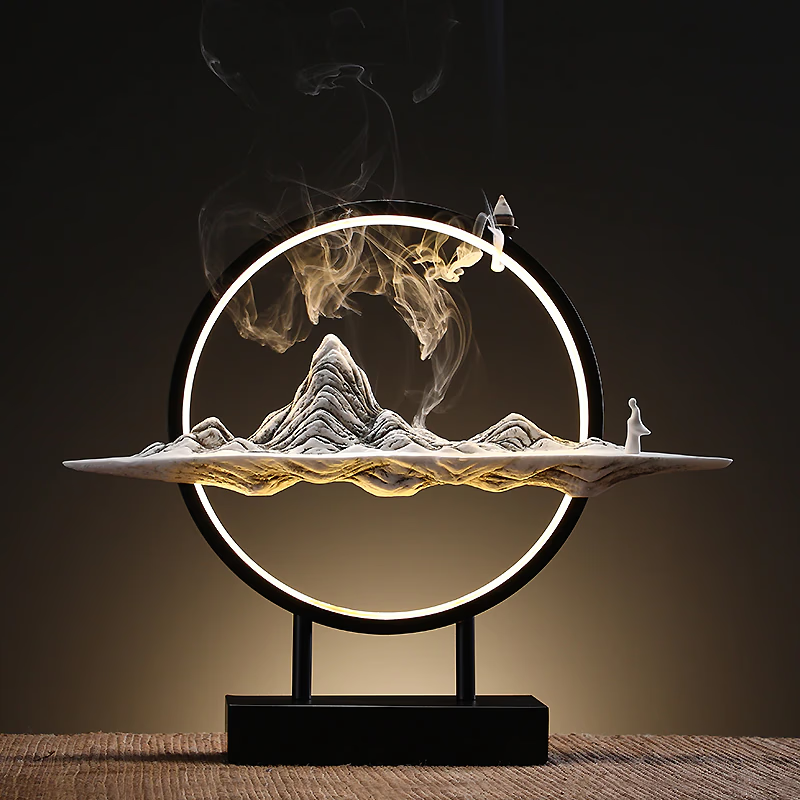 Mountain River Handicraft Incense Holder - acacuss