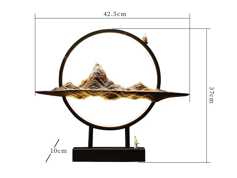 Mountain River Handicraft Incense Holder - acacuss