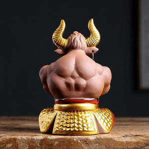Mythical TV Character Bull Demon king sculpture statue ceramic art domineering home living room bedroom decoration ornaments acacuss