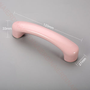 NAIERDI Ceramic Children Room Cabinet Handles Cartoon Moon Star Wardrobe Handle Cupboard Door Pulls Single Hole Furniture Handle acacuss