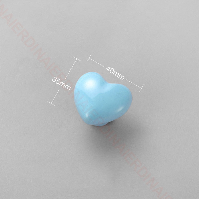 NAIERDI Ceramic Children Room Cabinet Handles Cartoon Moon Star Wardrobe Handle Cupboard Door Pulls Single Hole Furniture Handle acacuss