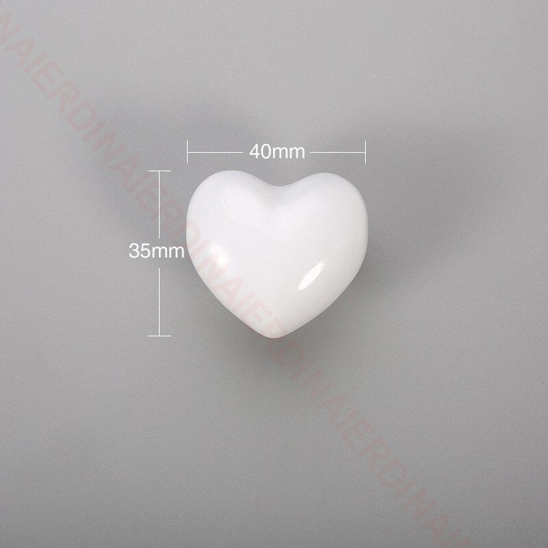 NAIERDI Ceramic Children Room Cabinet Handles Cartoon Moon Star Wardrobe Handle Cupboard Door Pulls Single Hole Furniture Handle acacuss