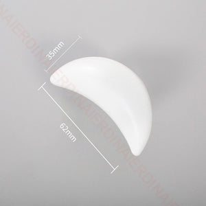 NAIERDI Ceramic Children Room Cabinet Handles Cartoon Moon Star Wardrobe Handle Cupboard Door Pulls Single Hole Furniture Handle acacuss
