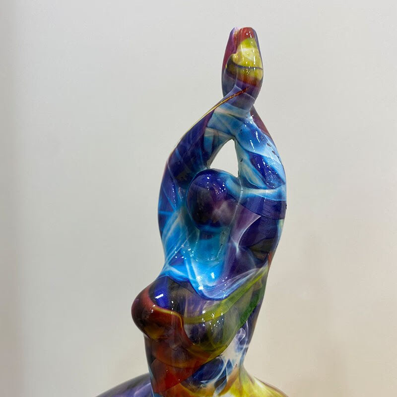 NORHTEUINS Resin Fat Lady Statues Abstract Art Woman Figurines for Interior Entrance Bookcase Bedroom Desktop Decor Objects Gift acacuss