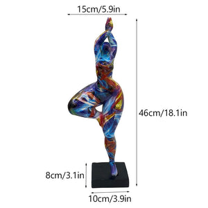 NORHTEUINS Resin Fat Lady Statues Abstract Art Woman Figurines for Interior Entrance Bookcase Bedroom Desktop Decor Objects Gift acacuss