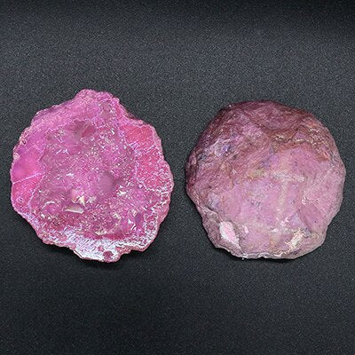 Natural Agate Electroplated Colourful Cornucopia Reiki Healing Raw Crystal Geode Specimen Room Decor Mineral Home Decoration acacuss