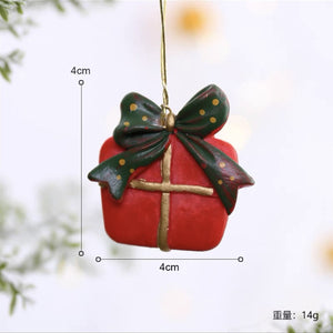 2023 Navidad Christmas Resin Gingerbread Man Pendant Christmas Tree Ornaments Christmas Decorations for Home 2024 New Year Gift acacuss