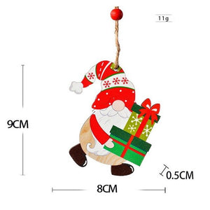 2023 Navidad Christmas Resin Gingerbread Man Pendant Christmas Tree Ornaments Christmas Decorations for Home 2024 New Year Gift acacuss